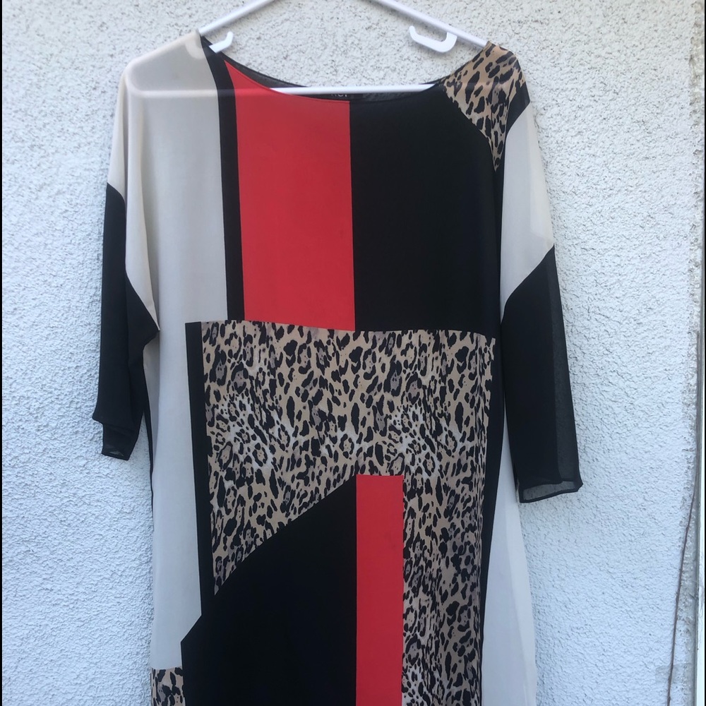 Chiffon black dress